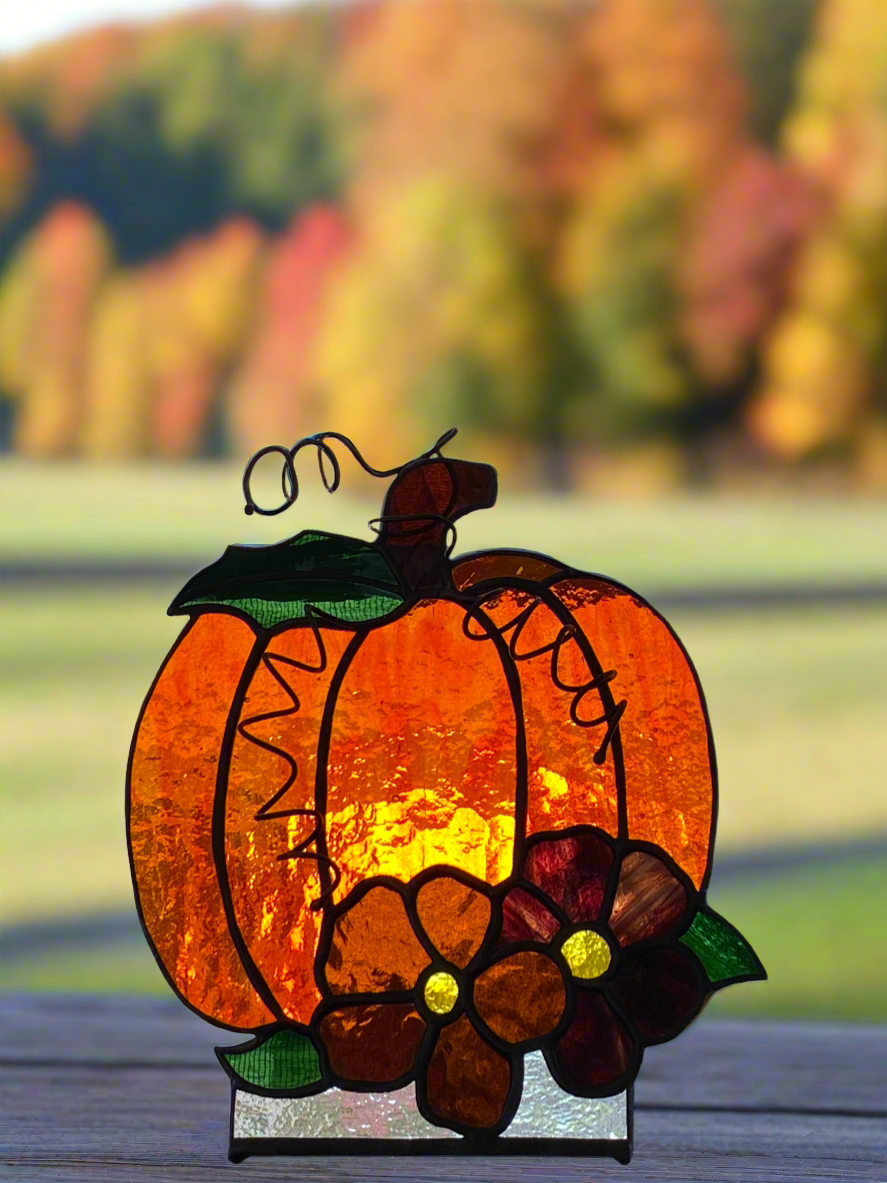 Floral Pumpkin Custom Colors