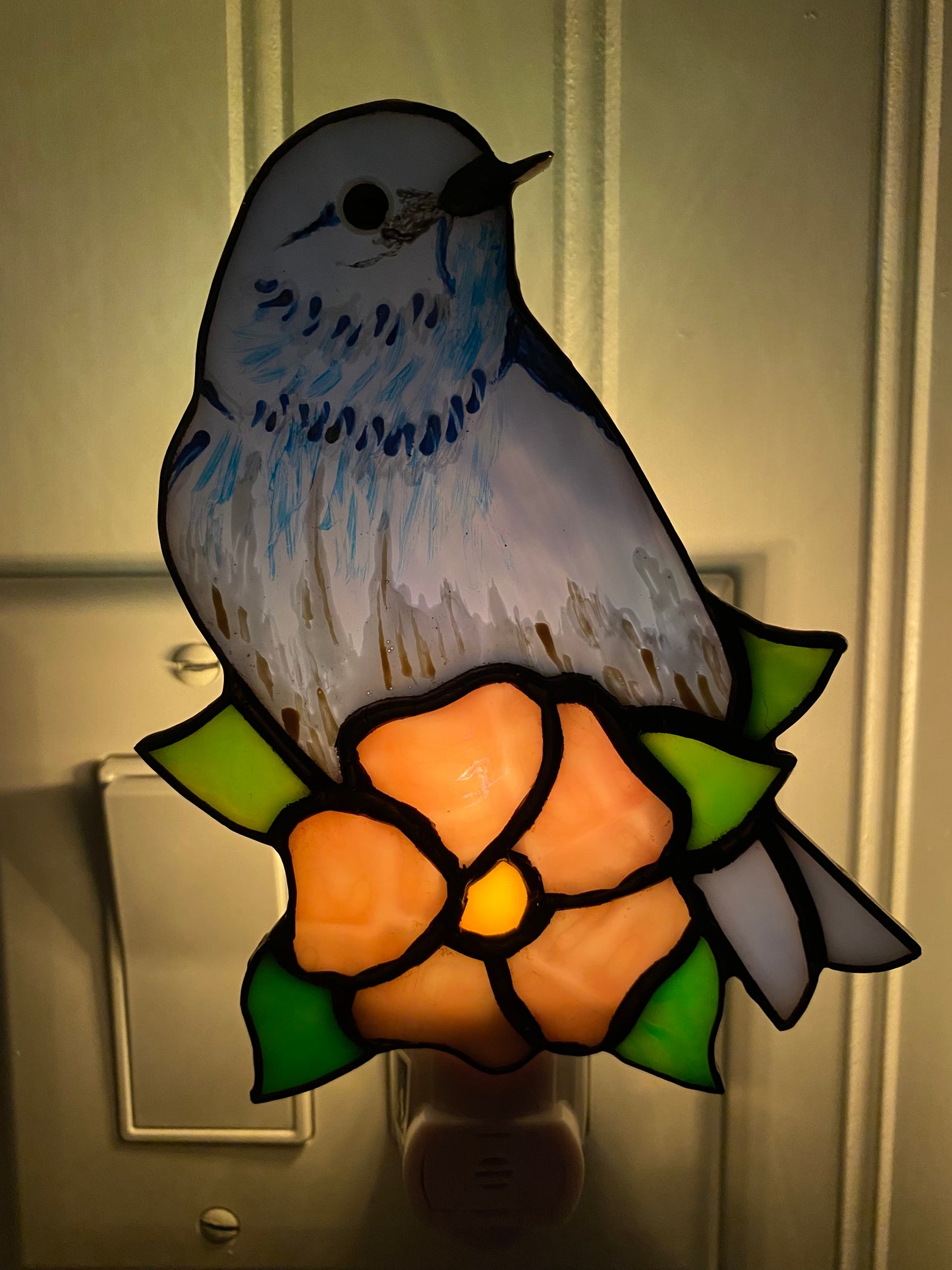 Mountain Bluebird Nightlight