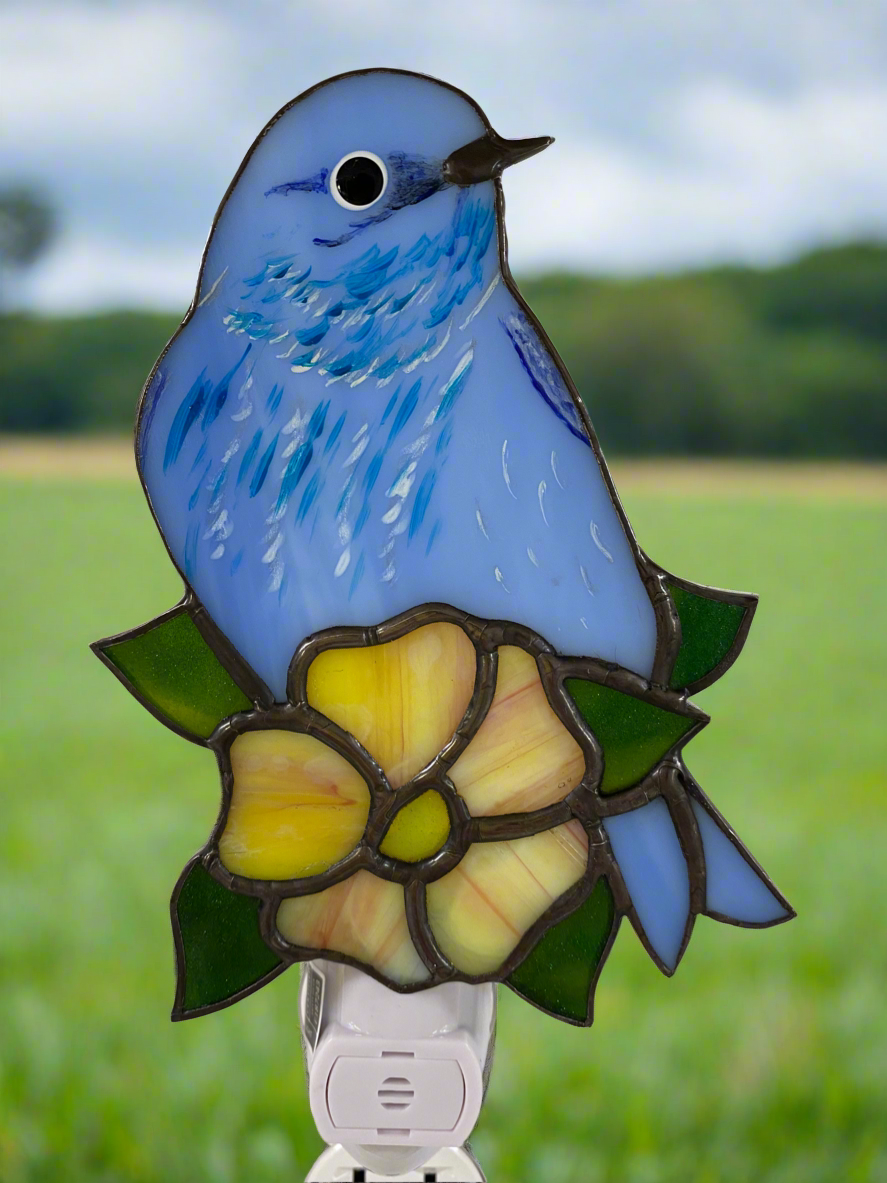 Western Bluebird Nightlight