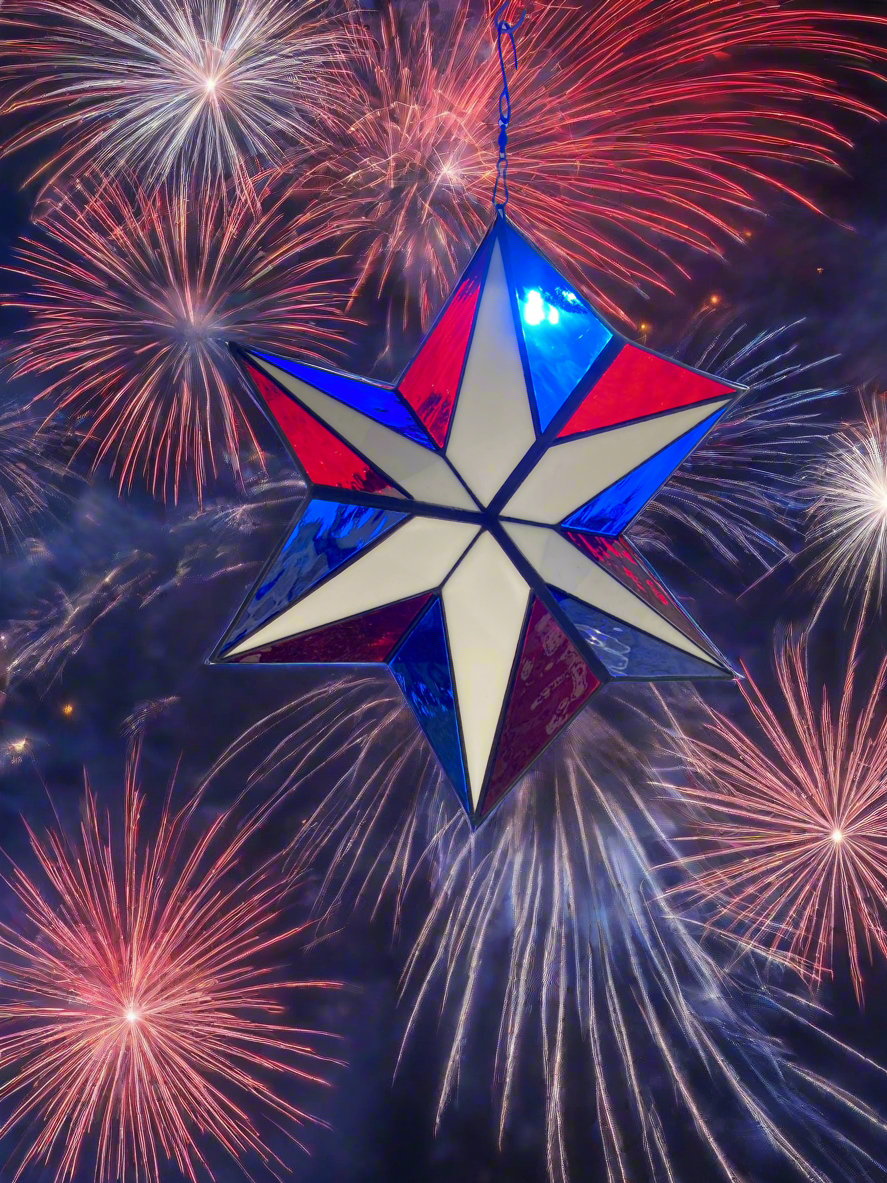 Our Hearts Beat True for the Red White and Blue