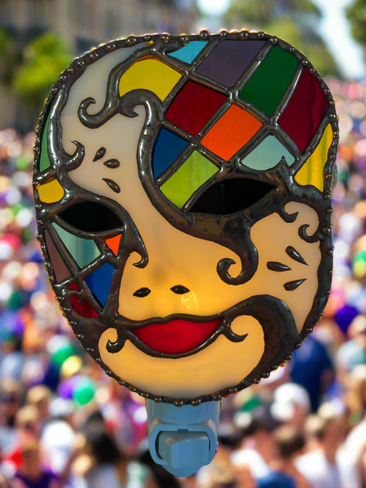 Mardi Gras Mask Nightlight