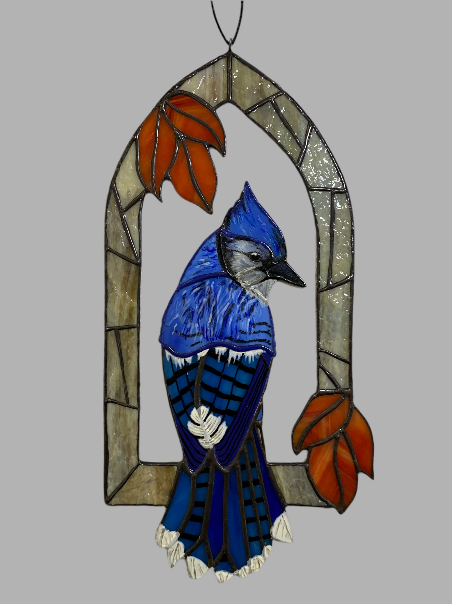 Autumn Cathedral Blue Jay