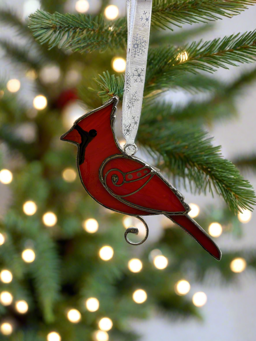 2024 Birds of a Feather Ornament - Winter Cardinal