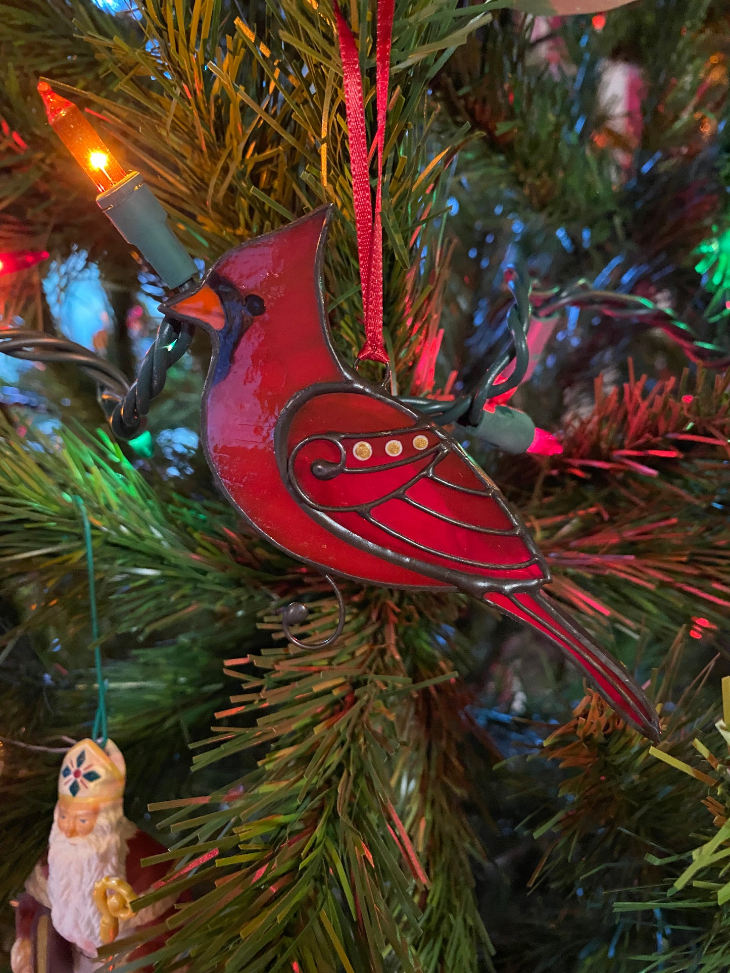 2024 Birds of a Feather Ornament - Winter Cardinal