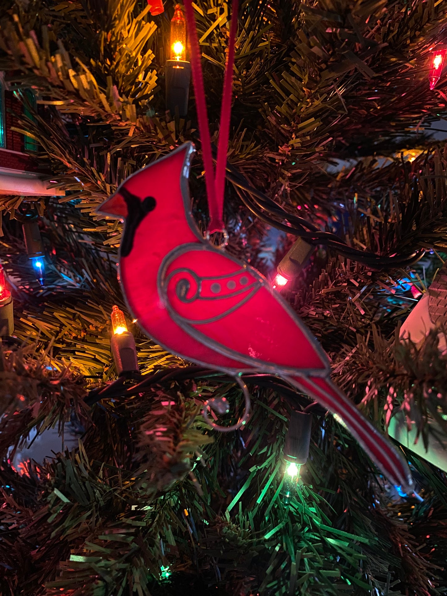 2024 Birds of a Feather Ornament - Winter Cardinal