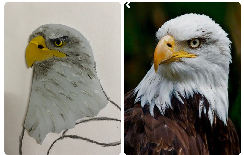 Bald Eagle Tabletop Figure