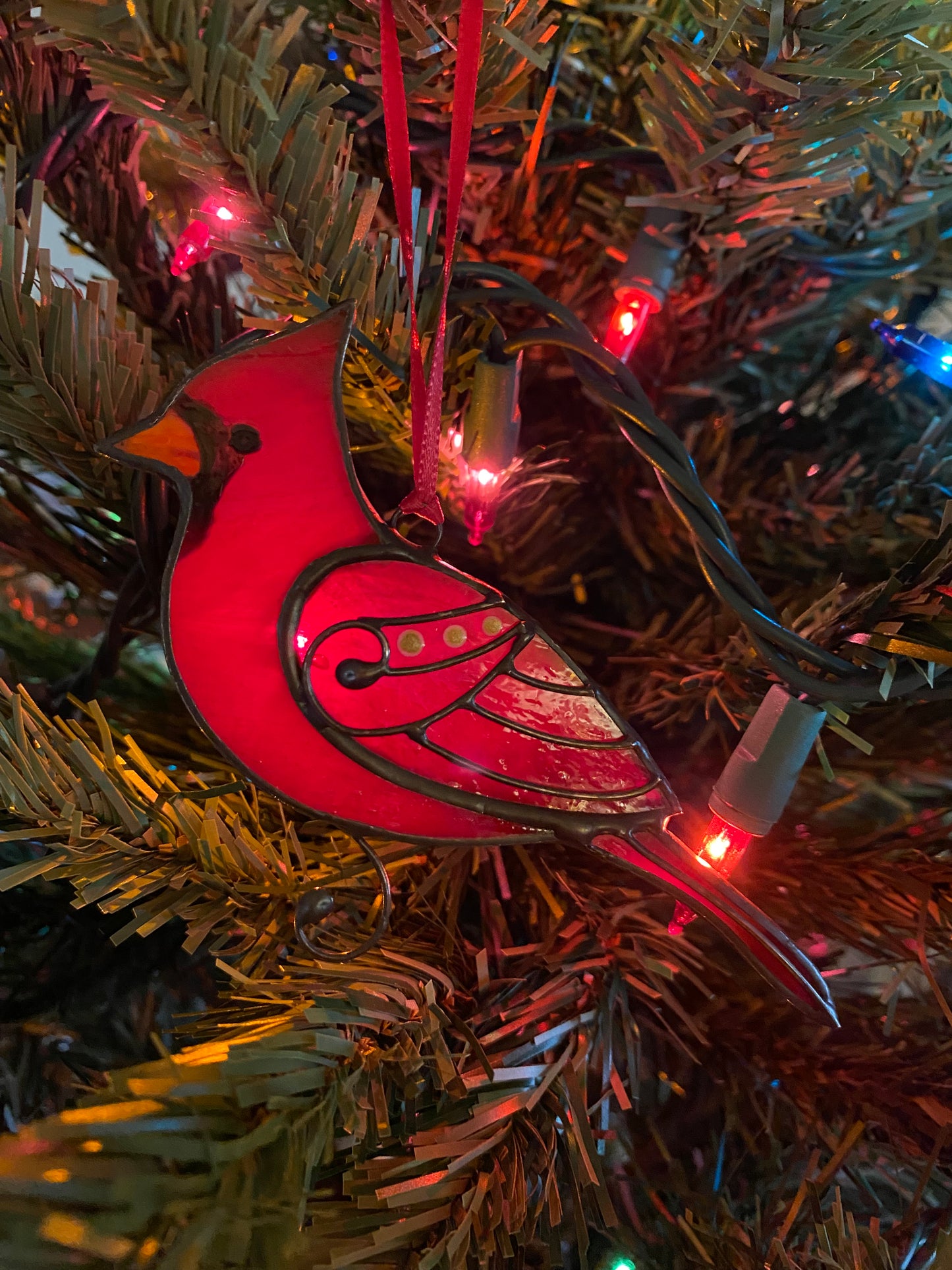 2024 Birds of a Feather Ornament - Winter Cardinal