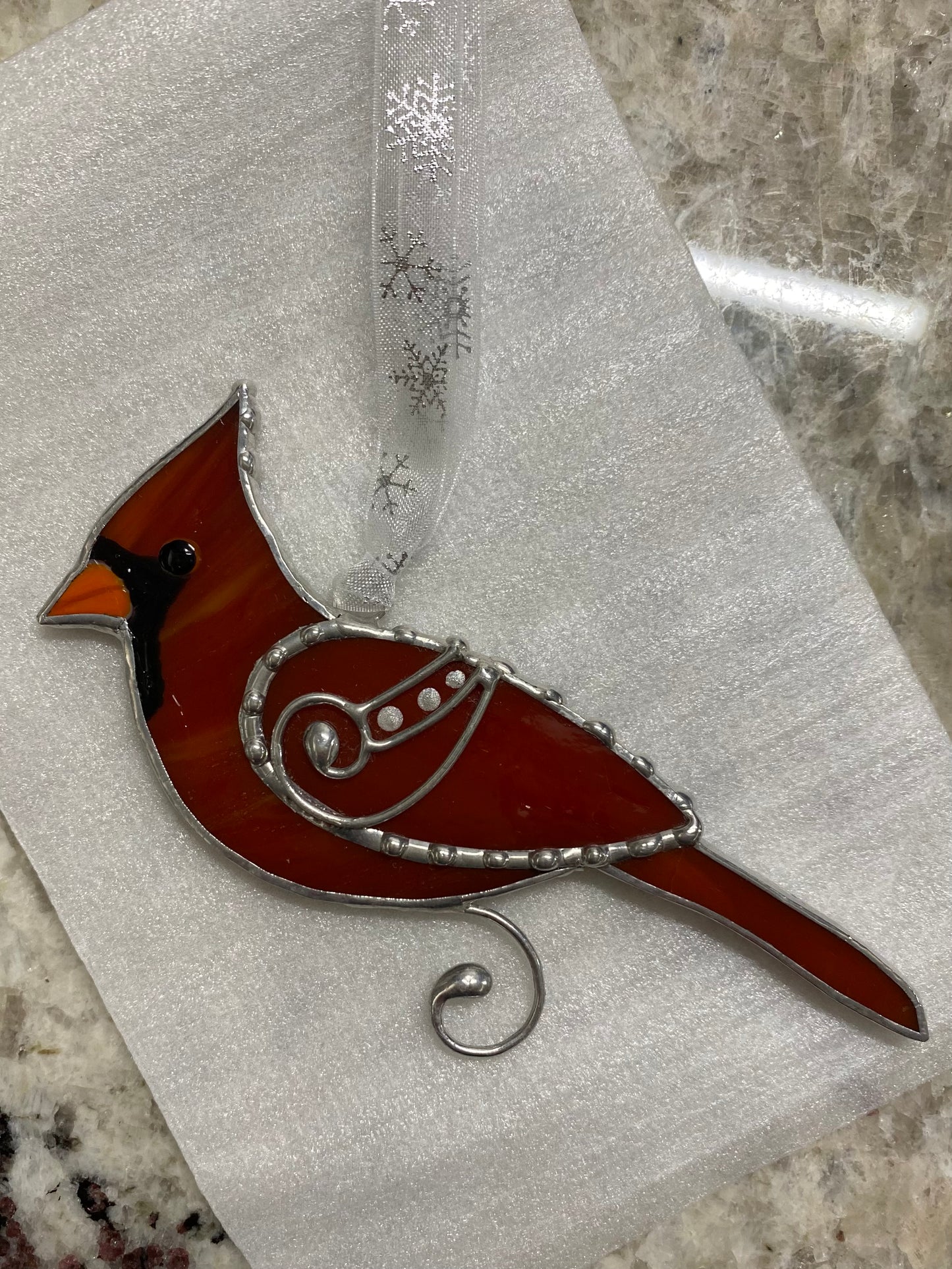 2024 Birds of a Feather Ornament - Winter Cardinal