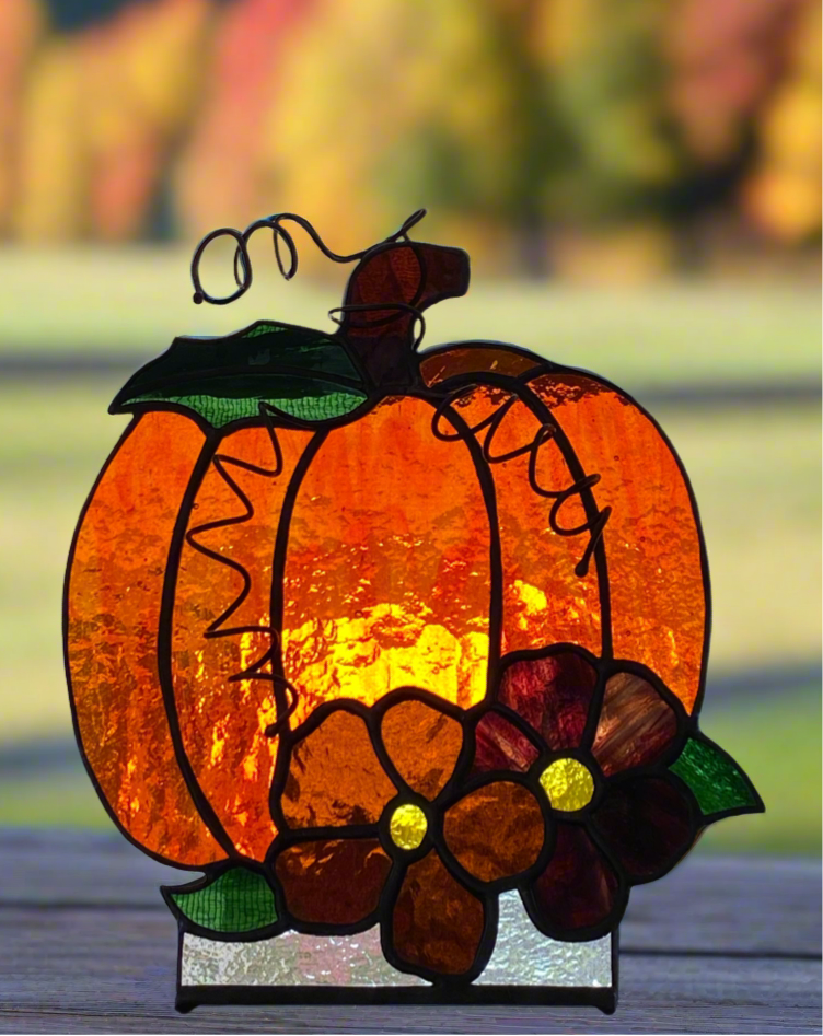 Floral Pumpkin Custom Colors