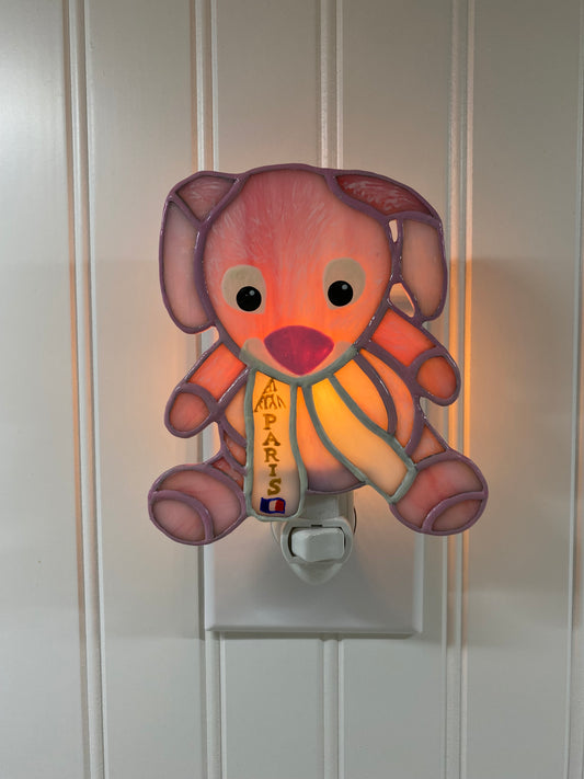 To Paris with Love - Bunny Nightlight