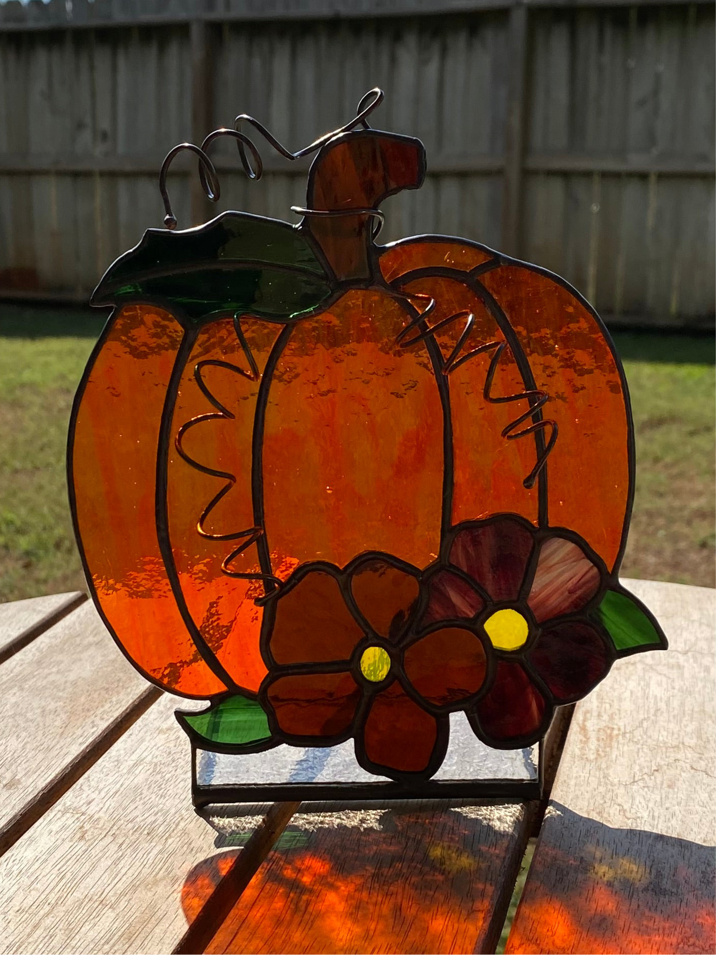 Floral Pumpkin Custom Colors