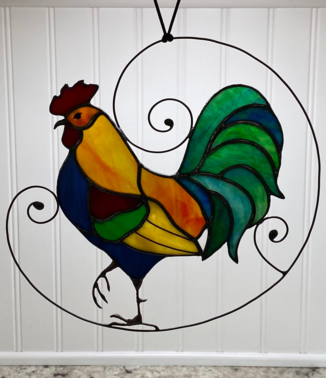 Rooster Suncatcher