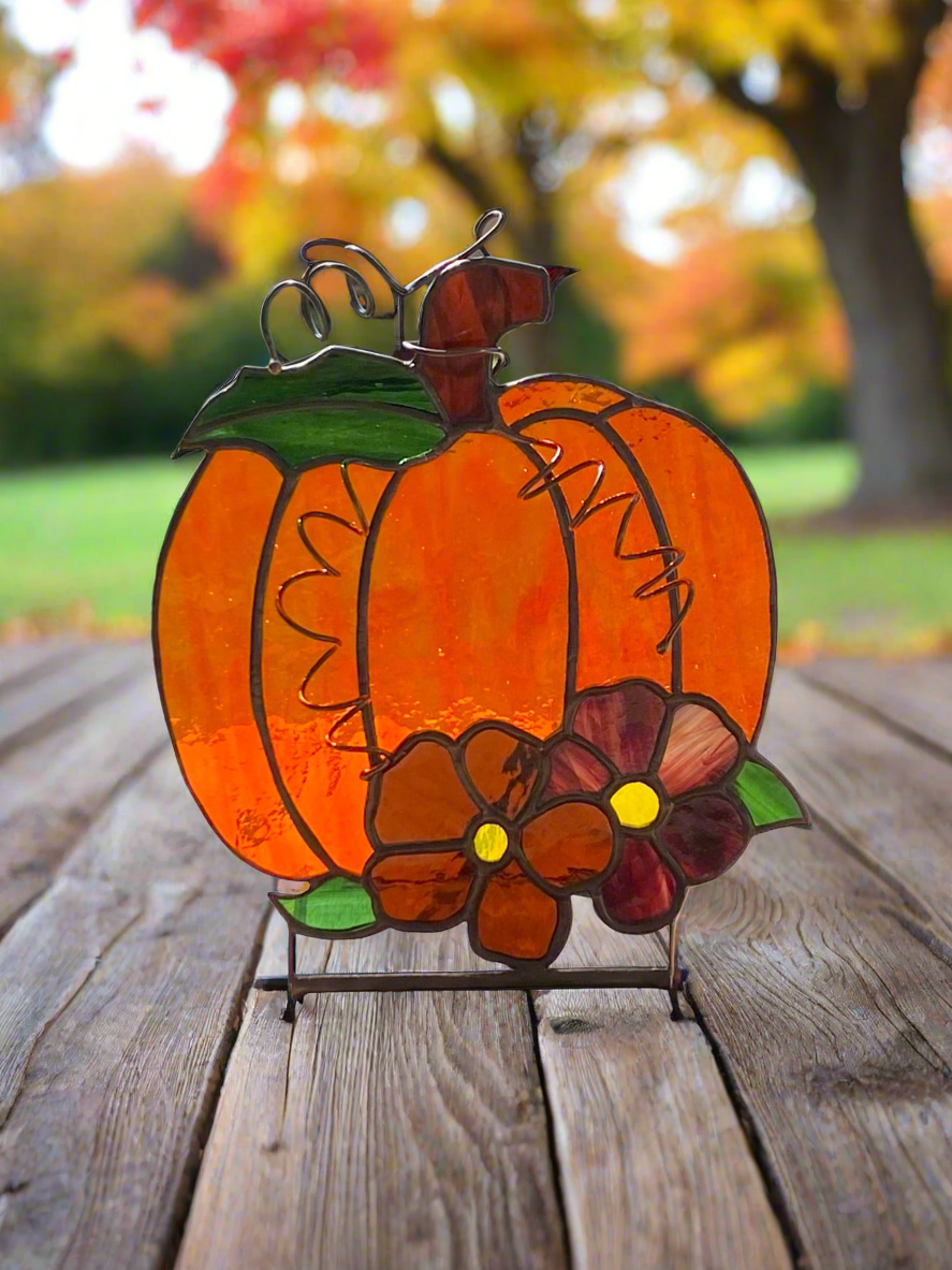 Floral Pumpkin Custom Colors