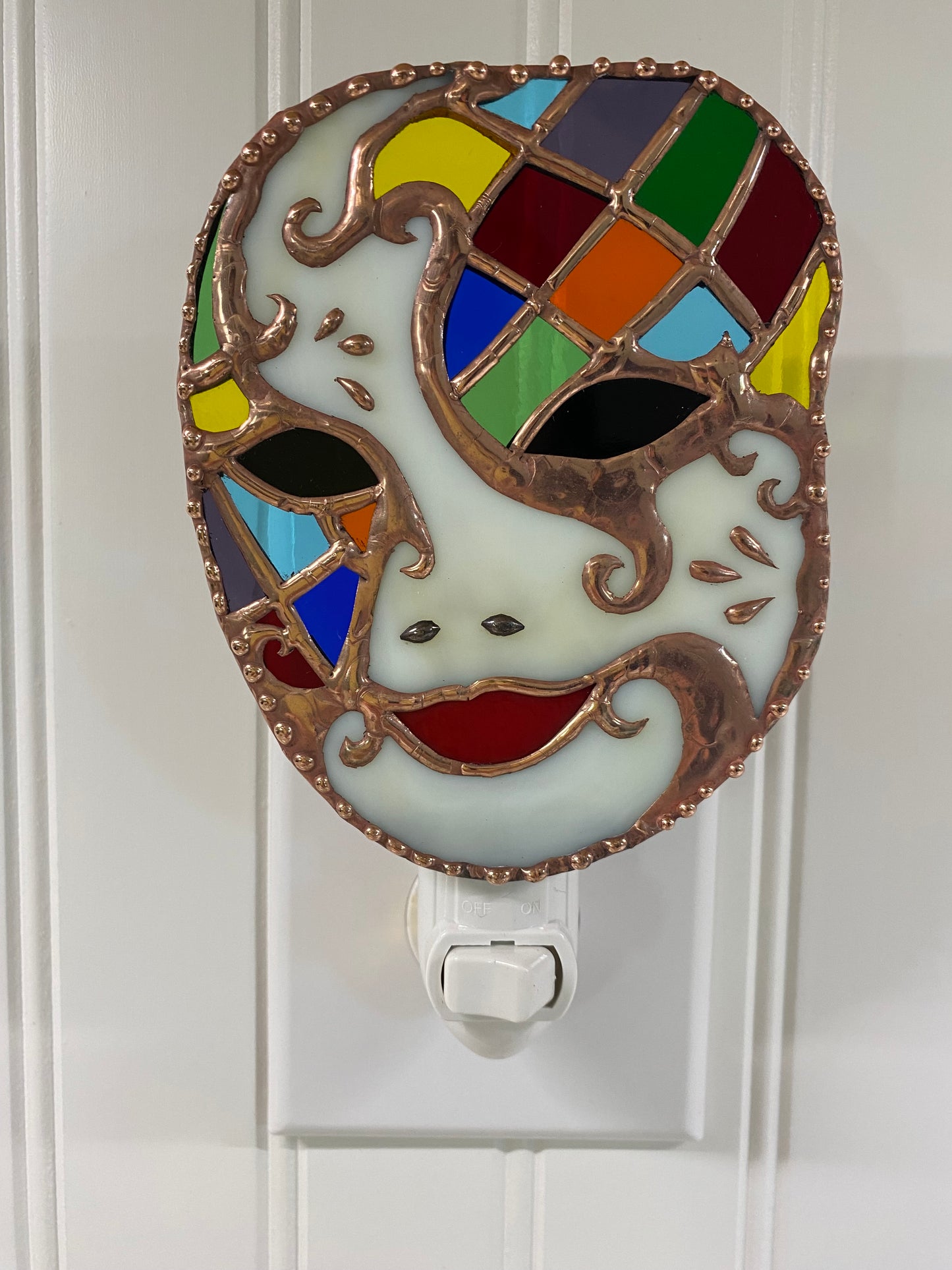 Mardi Gras Mask Nightlight