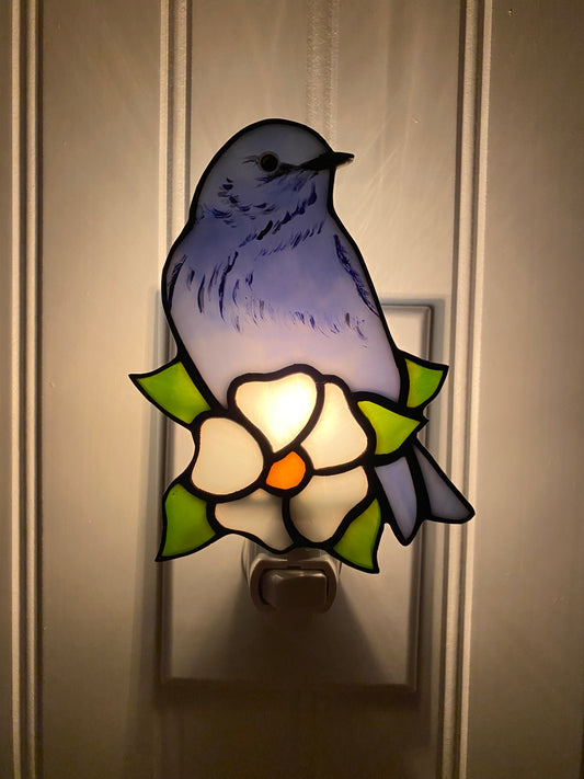 Mountain Bluebird Nightlight
