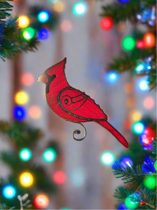 2024 Birds of a Feather Ornament - Winter Cardinal