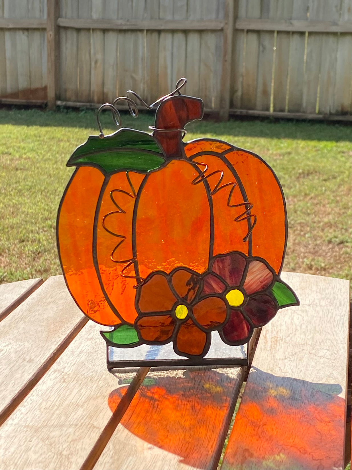 Floral Pumpkin Custom Colors